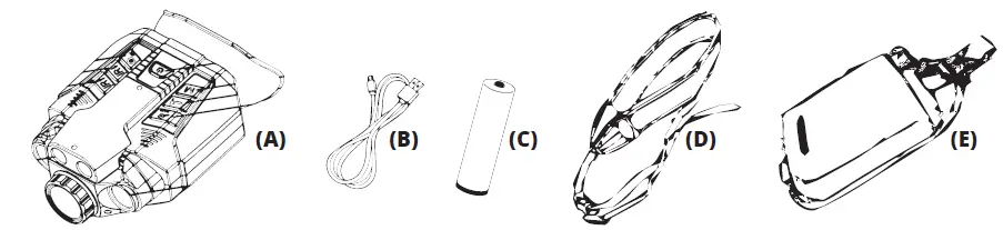 BRESSER 9677494 Explorer 200RF Night Vision Device with Laser Rangefinder 3