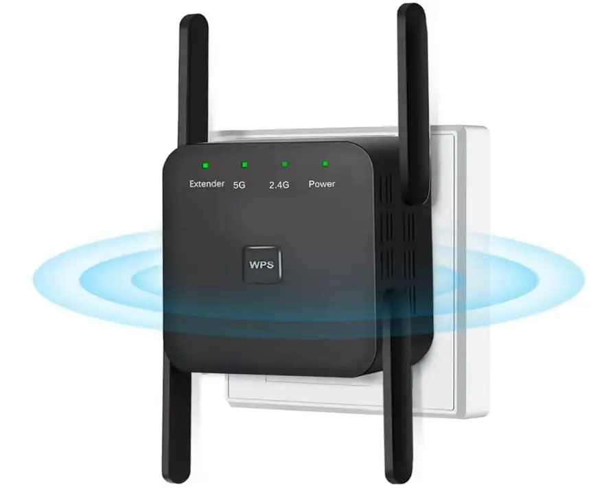 RIOUSV-1200Mbps-WiFi-Extender-Booster-Repeater-for-Home-&-Outdoor-Imgg