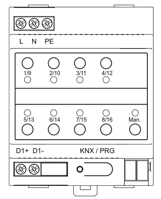 Schneider Electric SpaceLogic KNX DALI Gateway Basic REG