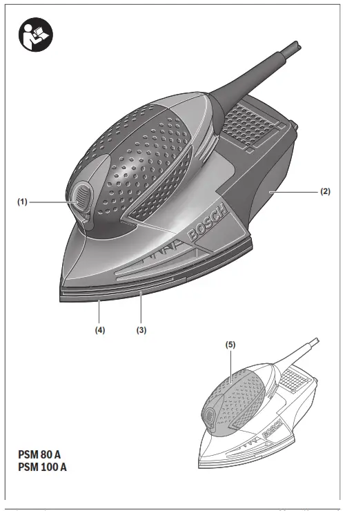 BOSCH PSM 80 A Multi Sander - 1