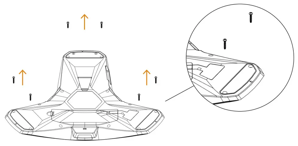 Konftel 800 Ceiling Mount Kit - Figure 3