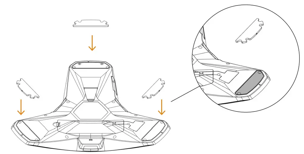 Konftel 800 Ceiling Mount Kit - Figure 4