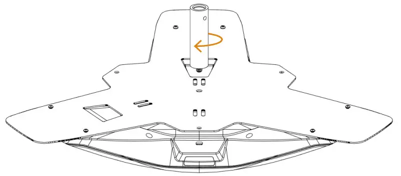 Konftel 800 Ceiling Mount Kit - Figure 7