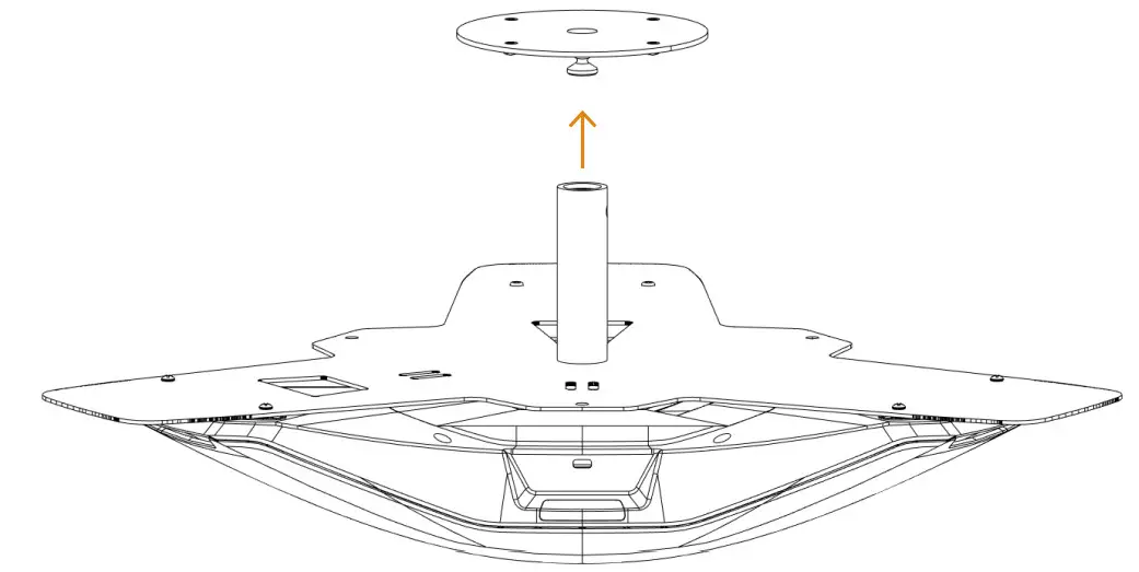 Konftel 800 Ceiling Mount Kit - Figure 8