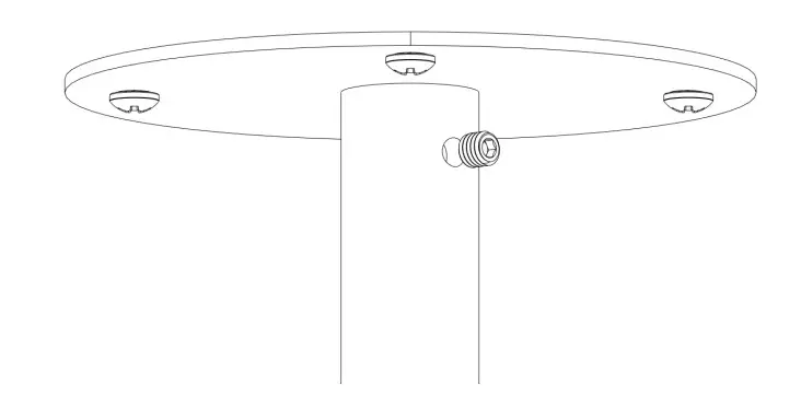 Konftel 800 Ceiling Mount Kit - Figure 9