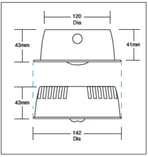 Whitecroft lighting Florin E3 Wireless Installation Leaflet - Specification
