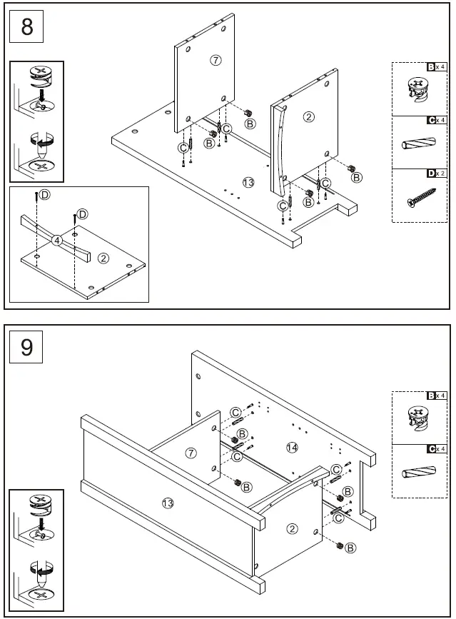 UNBRANDED AYBSZHD1447 Linen Cabinet fig 6