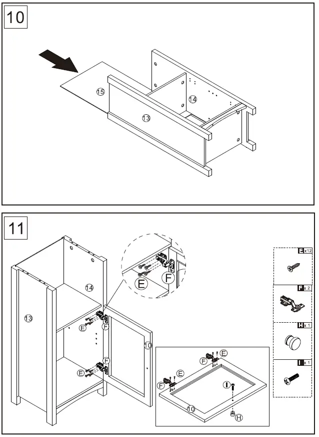UNBRANDED AYBSZHD1447 Linen Cabinet fig 7