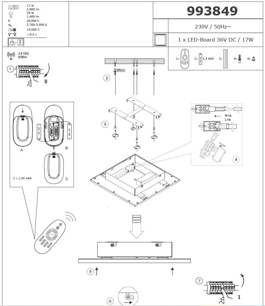 LeuchtenDirekt-14530-16-Flat-LED-Ceiling-Panel-1