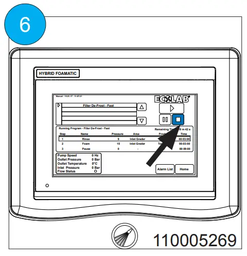 Nilfisk FOOD Hybrid Foamatic Mainstation - fig8