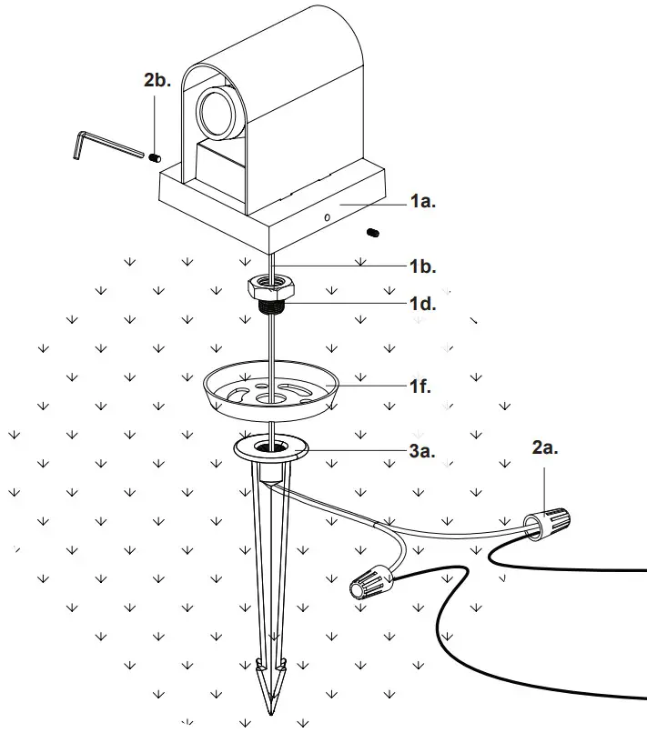 KUZCO EG45105 LED Exterior Garden - Figure 2