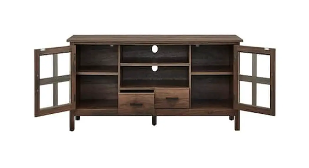 Good Gracious Tvsjh017-wnt-hd Walnut Tv Stand With Drawers Instruction Manual