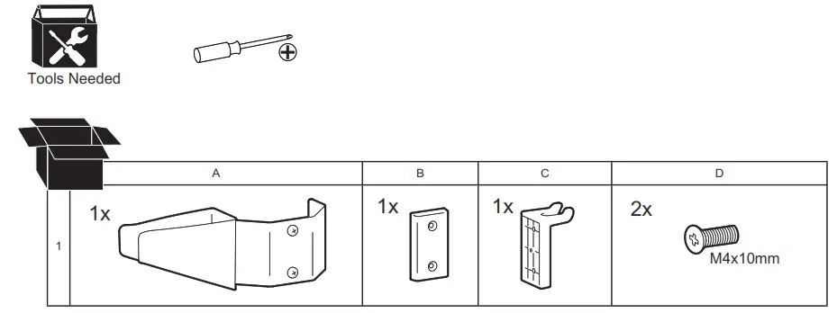 ergotron StyleView Power Cord Hook and Scanner Holder for Carts- fig