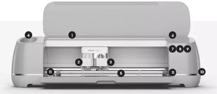 Cricut Maker 3 smart cutting machine - 1