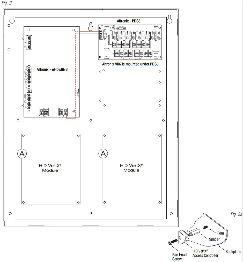 Altronix T3VK75F20 Trove Access and Power Integration - FIGURE 2