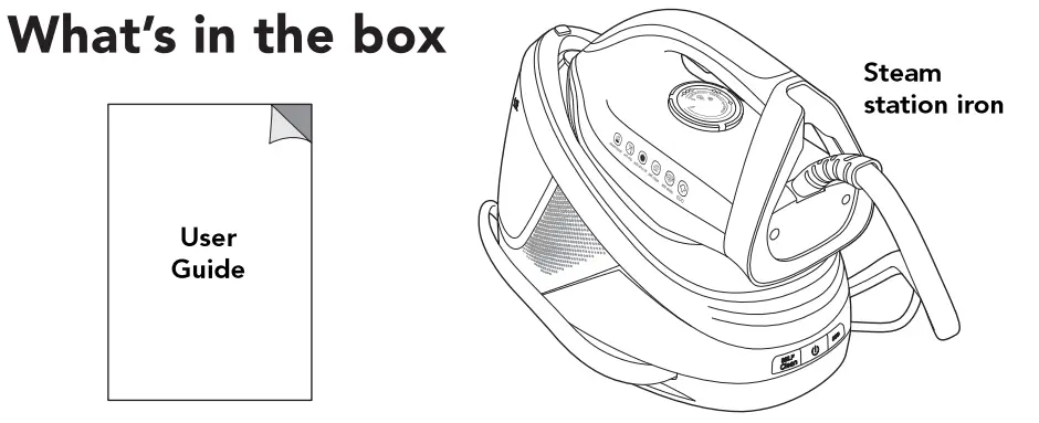 George home SGS101RG-22 Steam Station Iron 1