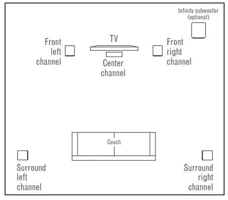 Infinity R162 Black 2–Way Bookshelf Speakers-2