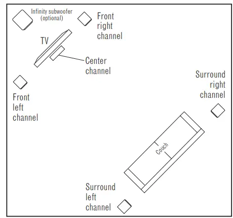 Infinity R162 Black 2–Way Bookshelf Speakers-3