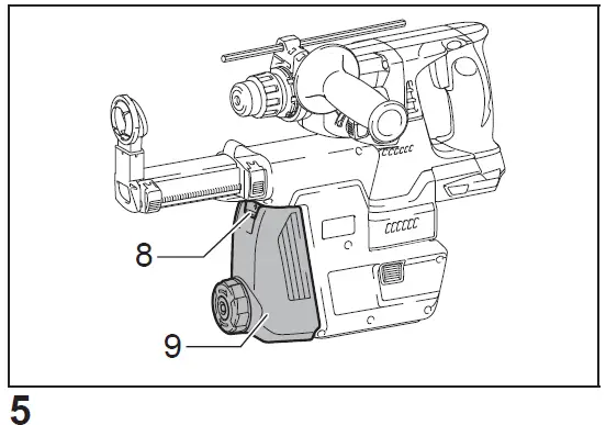 makita-DX06-Dust-Extractor-System-fig-5