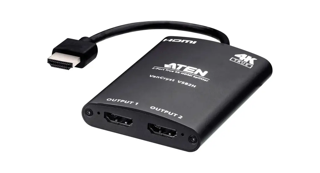 Aten Vs82h 2 Port True 4k Hdmi Splitter User Guide Aten Vs82h 2 Port True 4k Hdmi Splitter User Guide