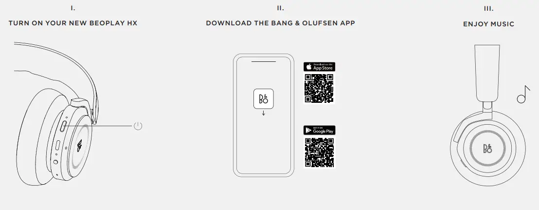 B O BEOPLAY HX Comfortable ANC Headphone -