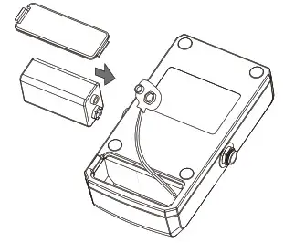 NUX Steel Singer Drive Effect Pedal - battery