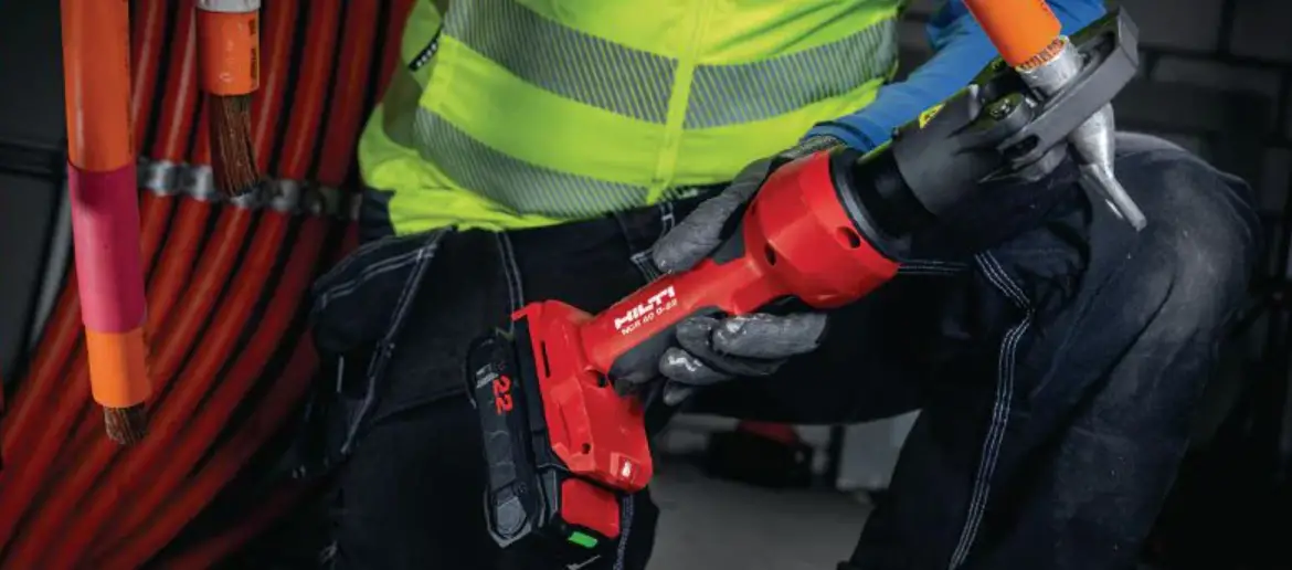 Hilti Ncr 60 D-22 Dieless 6-ton Crimper Cordless Hydraulic Instruction Manual