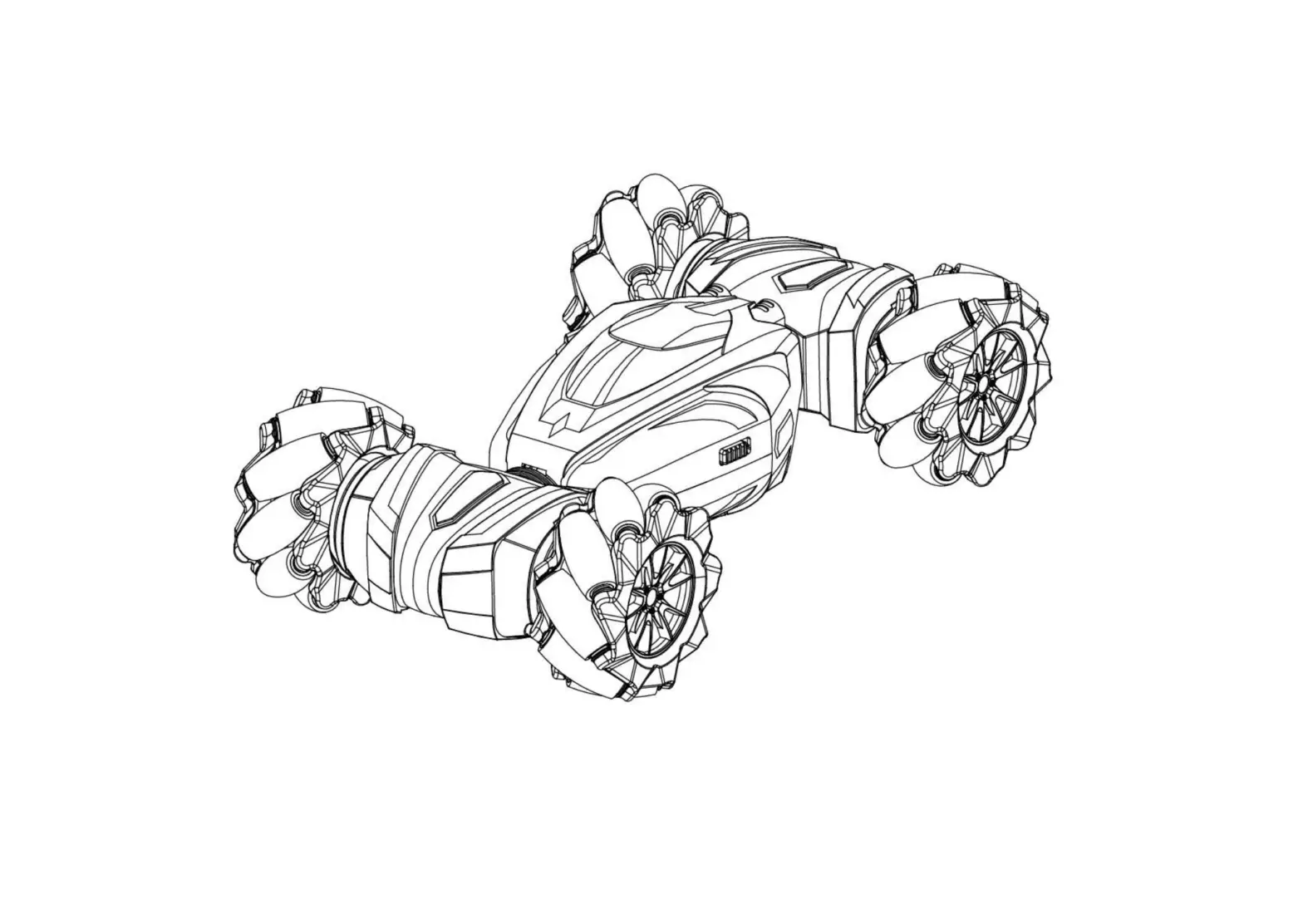 Vehicles 1:18 Cool Stunt Twist Truck User Manual