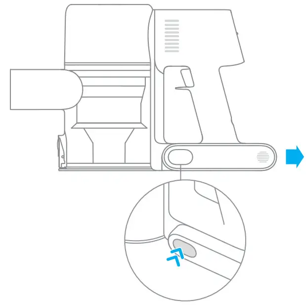 dreametech T10 Cordless Vacuum Cleaner - Battery Pack