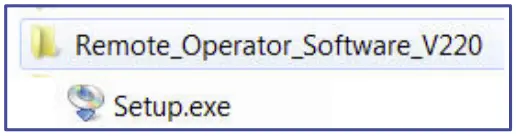 Extract the zipped file