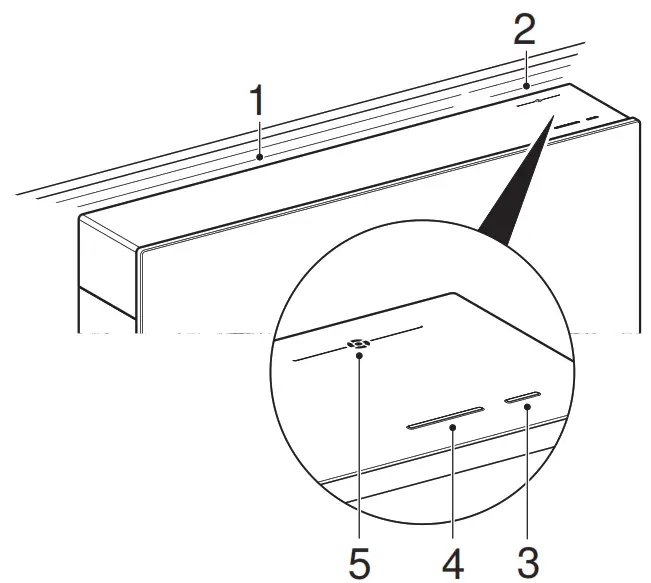 GEBERIT 5756482 Wc-Fixtur Monolith Plus - Control panel