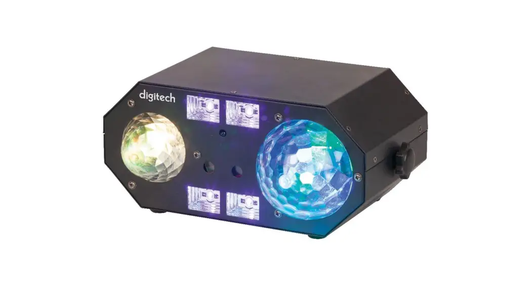 Digitech Sl-3542 5-in-1 Ball Waterwave Laser Uv And Strobe Party Light User Manual