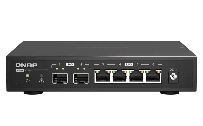 Qnap Qsw-2104-2s/2t 4-port 2.5g Unmanaged Switch Installation Guide