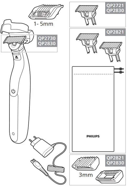 PHILIPS QP Series OneBlade Hair Trimmer-fig8