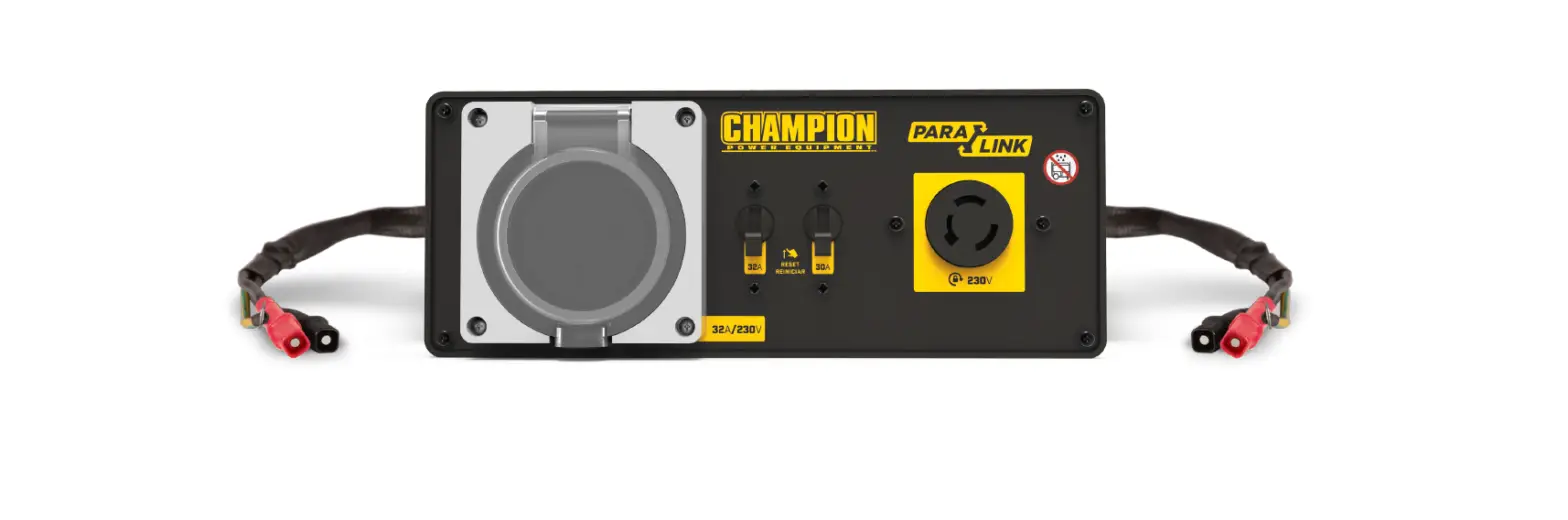 Champion 500319-n Parallel Kit Owner's Manual Champion 500319-n Parallel Kit Owner's Manual