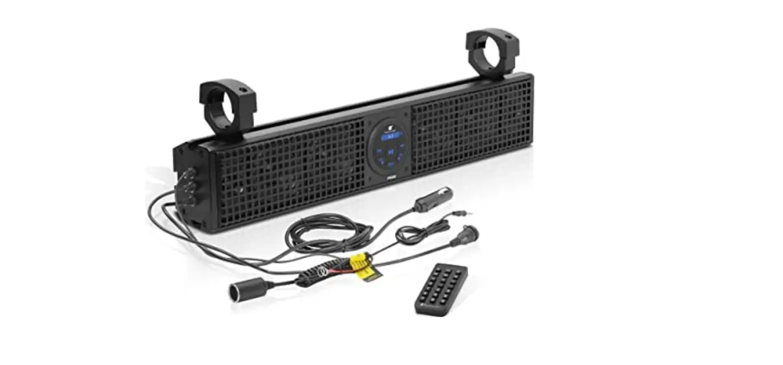 Audiovision Mt6000 25 Inch Atv And Utv Sound Bar User Guide