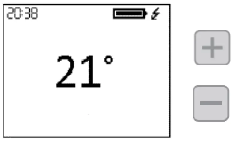 ADJUST SETPOINT TEMPERATURE