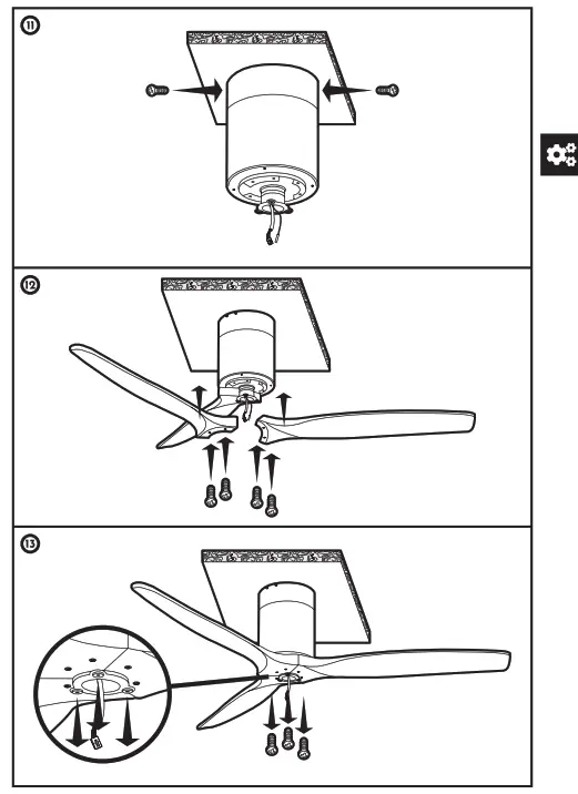 arteconfort ITAPARICA Ceiling Fan - 120