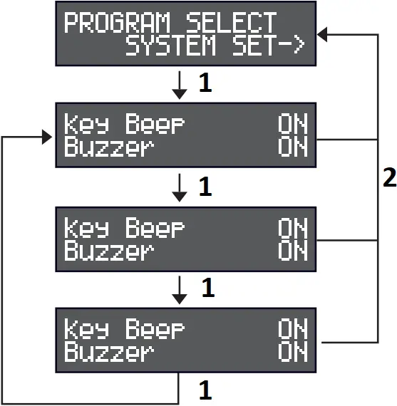Gens ace Imars III - Button Buzzer Sound Settings
