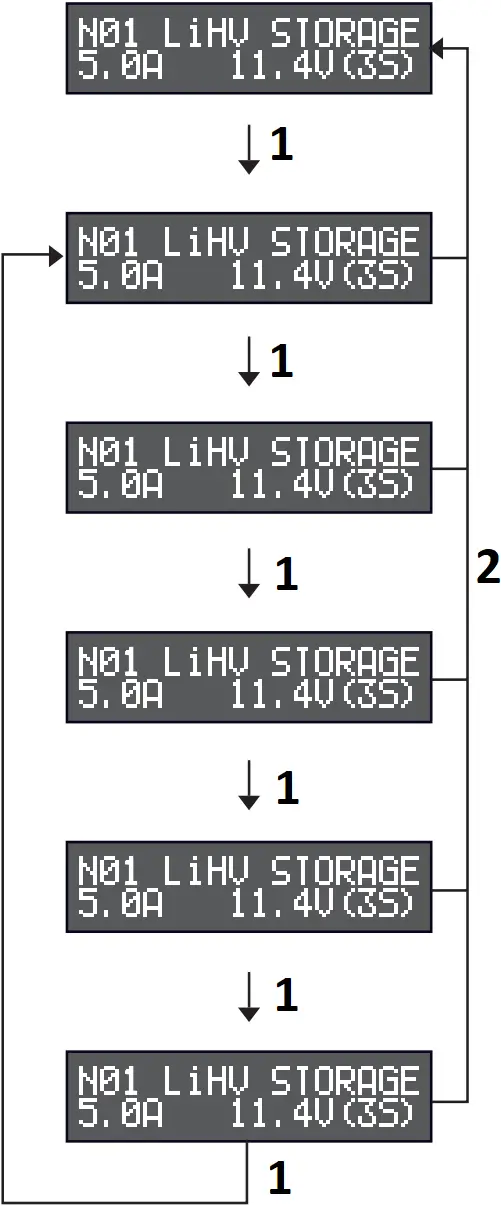 Gens ace Imars III - Set up battery parameters