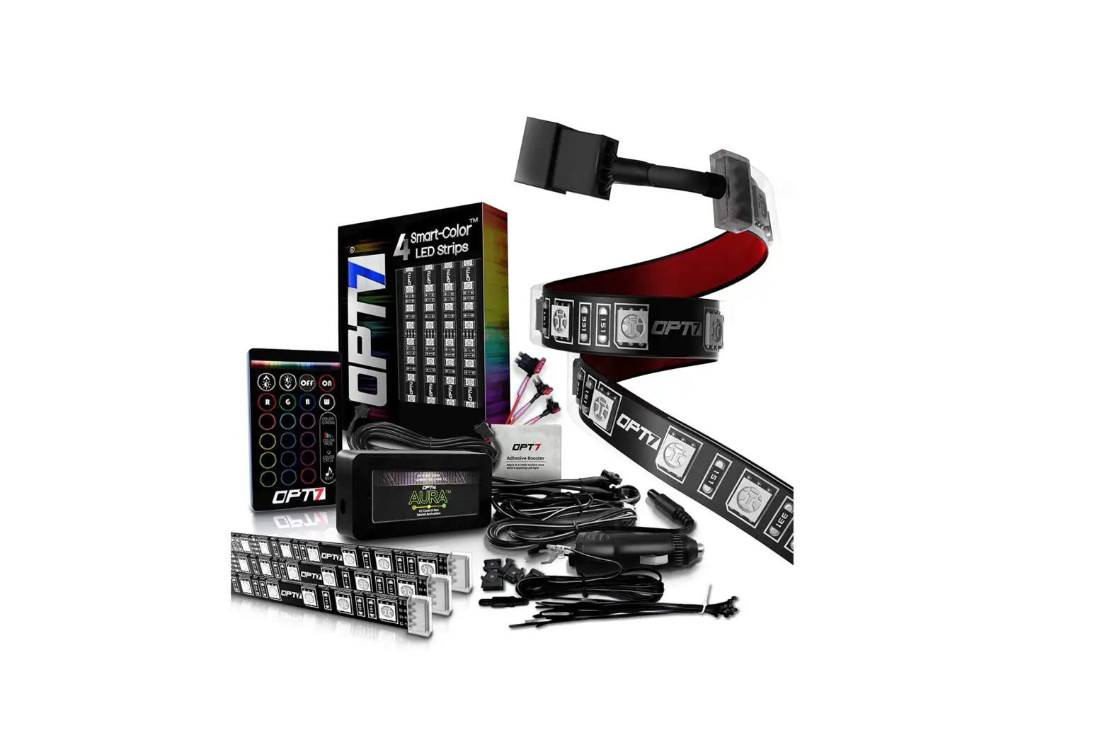 Opt7 Aura Interior Car Lights Led Strip Kit Instruction Manual Opt7 Aura Interior Car Lights Led Strip Kit Instruction Manual