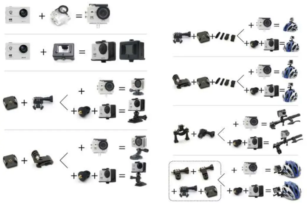 Shenzhen Jinbihu Electronics J7000 4K Ultra HD Action Camera - FIGURE 5