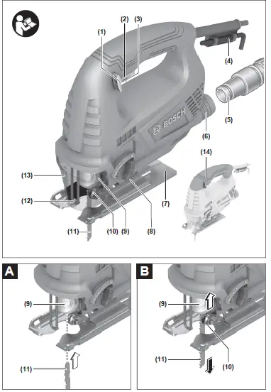 BOSCH-GST-700-Professional-Jig-Saw-1