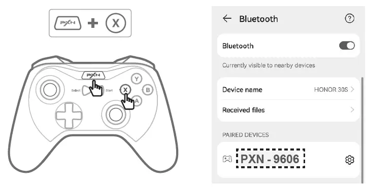 PXN 9606 Racing Wheel Game Controller-05