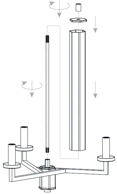 QUOIZEL-SUN5018WS-Weathered-Brass-Sunburst-FIG-4