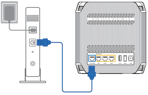 ASUS GT6 ROG Rapture AX10000 Tri band Gaming Mesh Router - fig 1