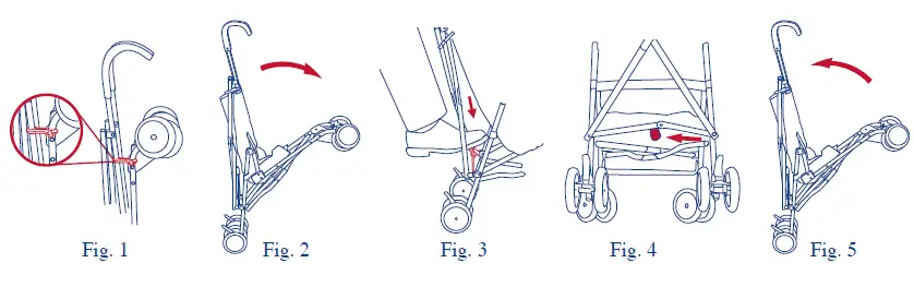Baby trend Umbrella Stroller with Canopy - 1