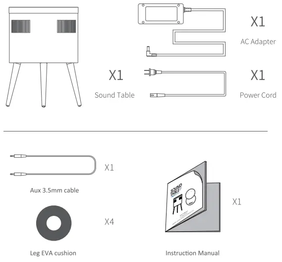 SOUNDSTREAM SOUND TABLE STSW-180MCM-G - BOX