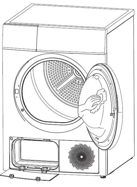 TESLA WT8H91M Tumble Dryer - 20