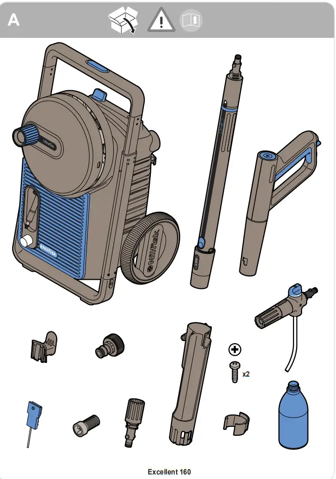 Nilfisk Excellent 160-10 - Pressure Washer - fig 1